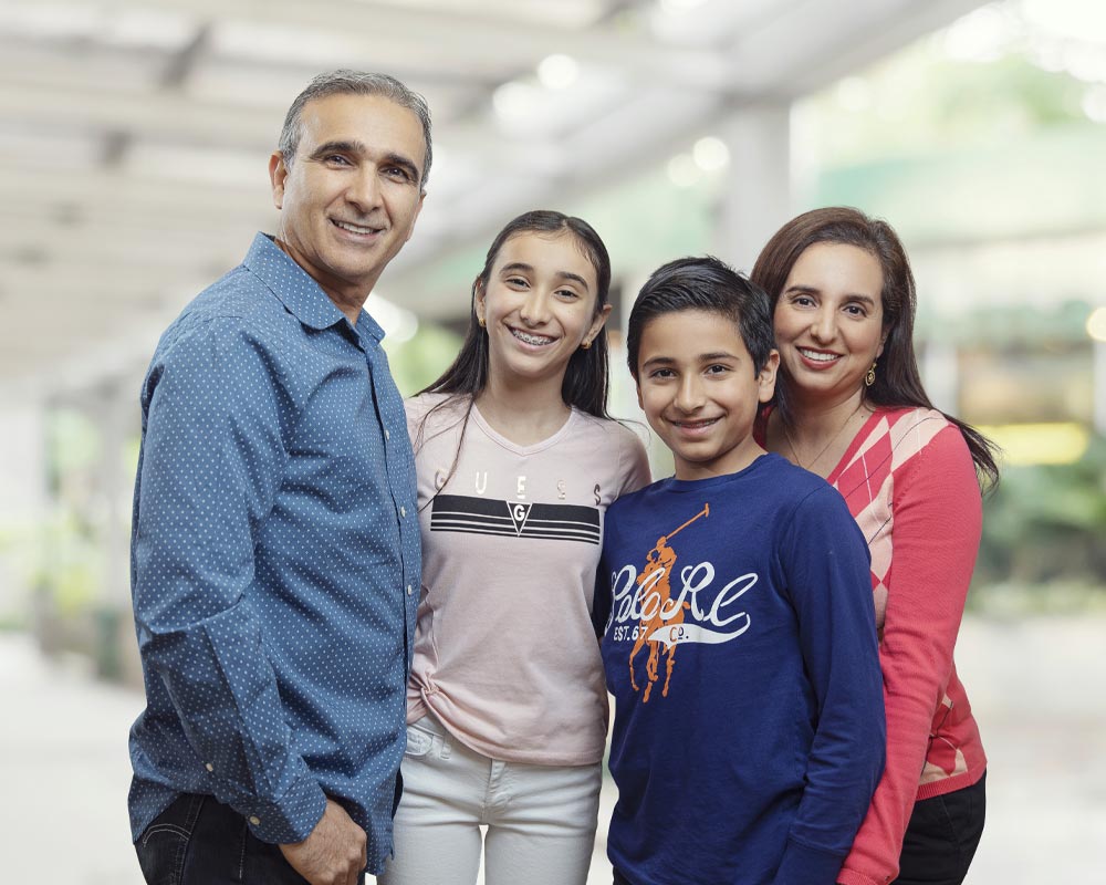 Home 16 Smiling family at a family dental office in Pembroke Pines