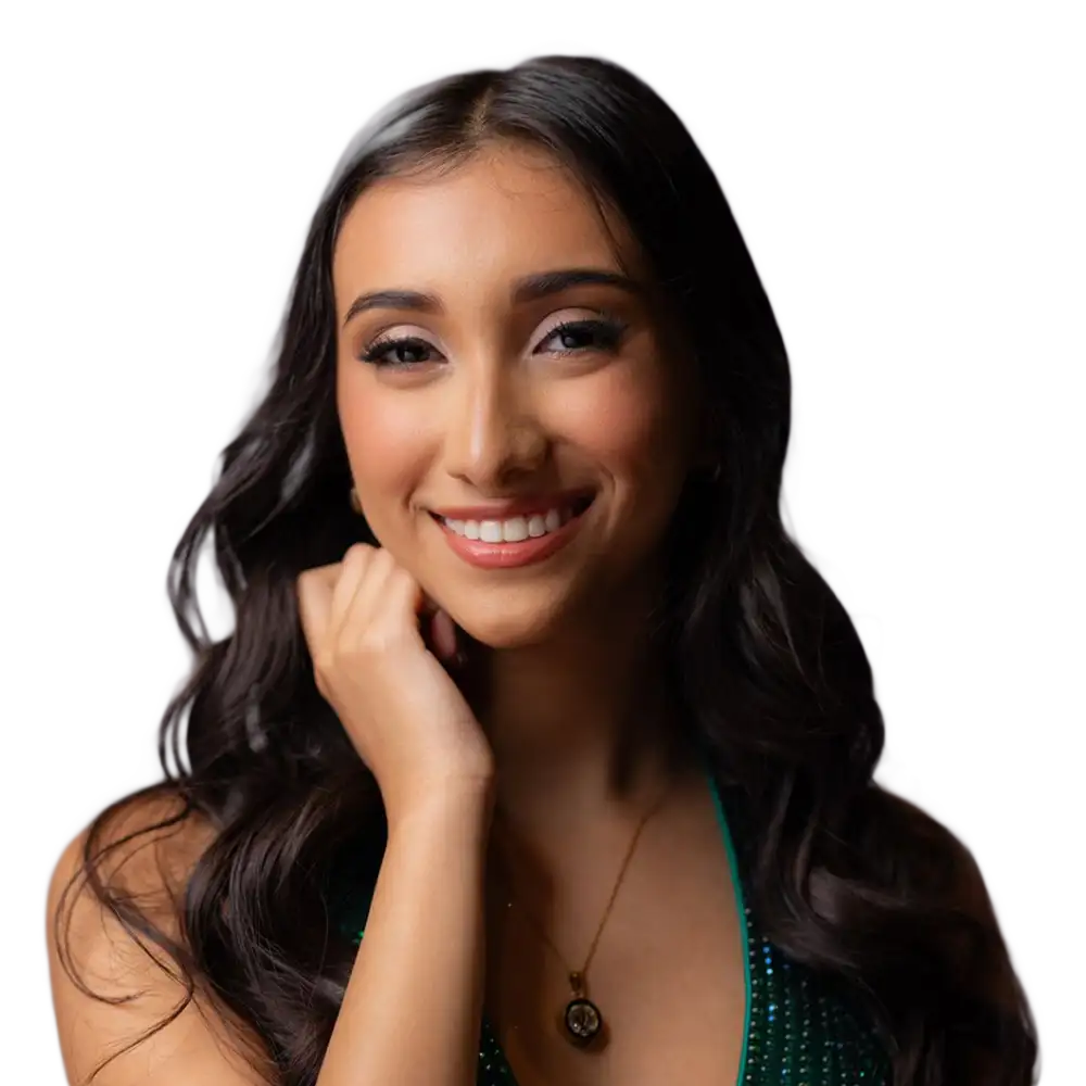 Home 5 Smiling patient after cosmetic dentistry at Pines True Smile