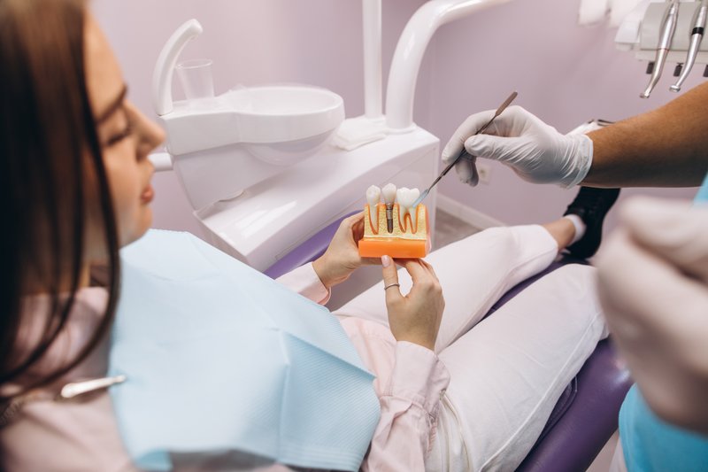 Dental implant consultation at Pines True Smile in Pembroke Pines FL